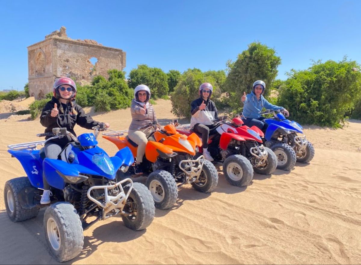 Quad Adventure in the Dunes of Essaouira